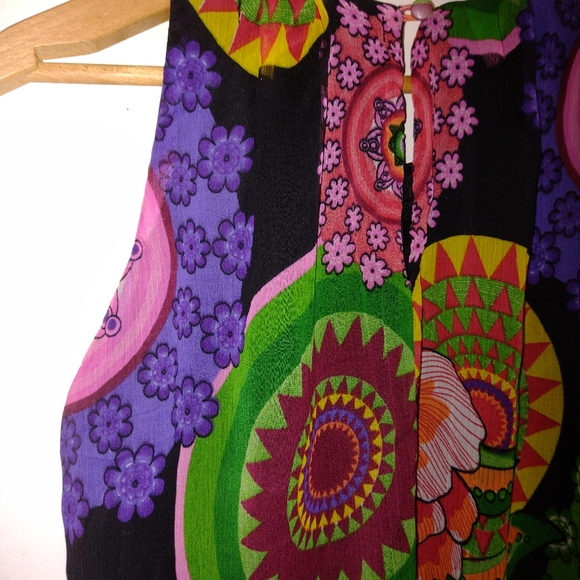 Desigual Short Dress Multicolored Size S/34 - Picture 9 of 11